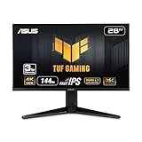 ASUS TUF Gaming 28” 4K 144HZ DSC HDMI 2.1, Monitor (VG28UQL1A) - UHD...