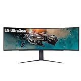 LG 49' UltraGear DQHD (5120x1440) Curved Gaming Monitor, 240Hz, 1ms, VESA...