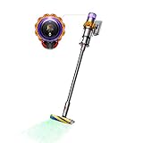 Dyson V15 Detect Cordless Vacuum Cleaner, Multicolor, 10.5'L x 9.8'W x...