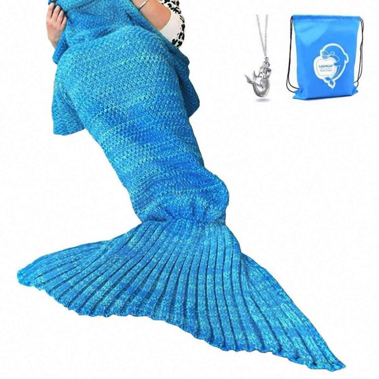 LAGHCAT Mermaid Tail Blanket Crochet Review