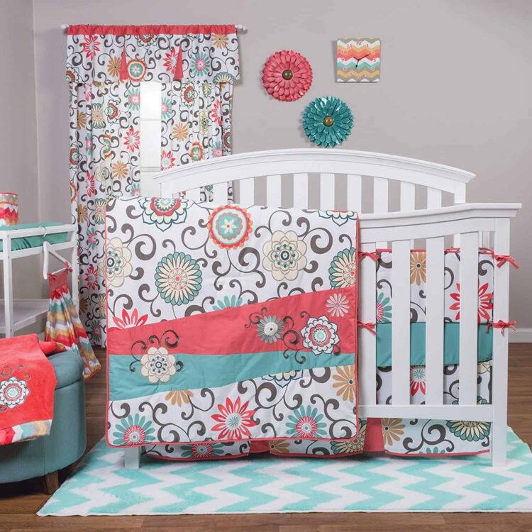 Trend Lab Waverly Pom Pom Play Bedding Set Review