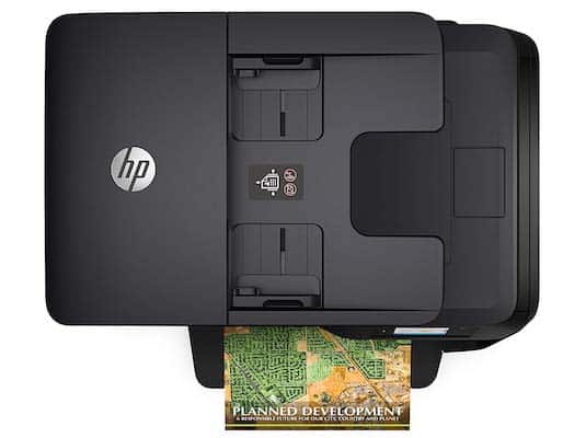 HP Officejet Pro 8710 top