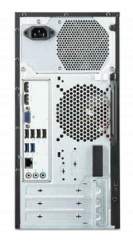 Acer Aspire TC-885-UA92 rear ports