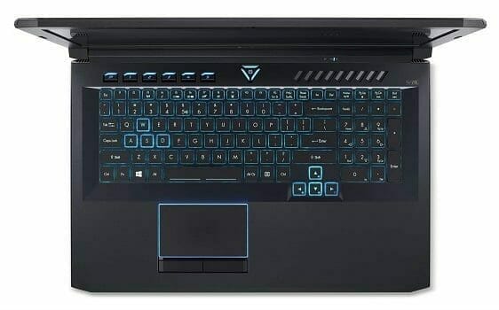 Acer Predator Helios 500 PH517-61-R0GX keyboard