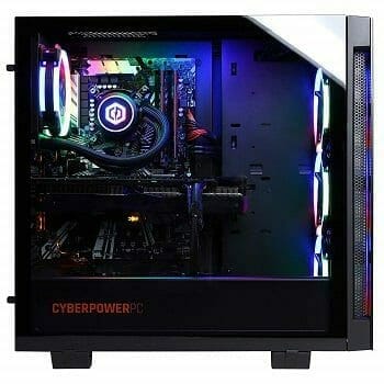 CYBERPOWERPC Gamer Supreme SLC8260A2 glass panel