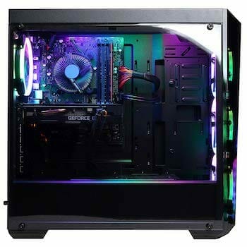 CYBERPOWERPC Gamer Xtreme GXiVR8060A8 side panel