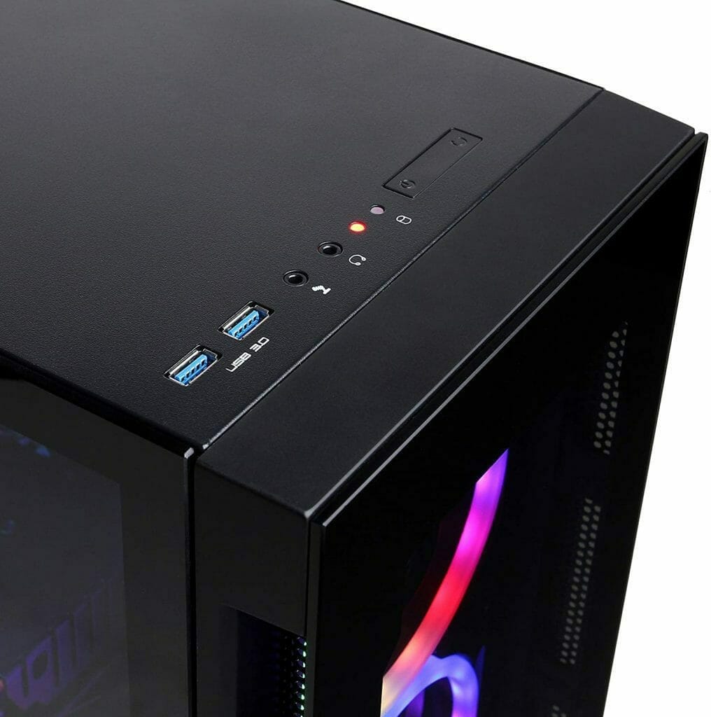 CYBERPOWERPC Gamer GXiVR8480A10 ports