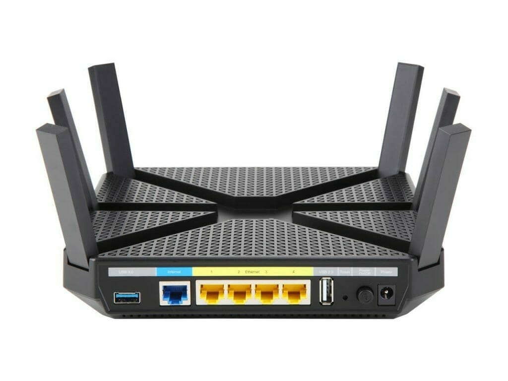 TP-Link AC4000 ports