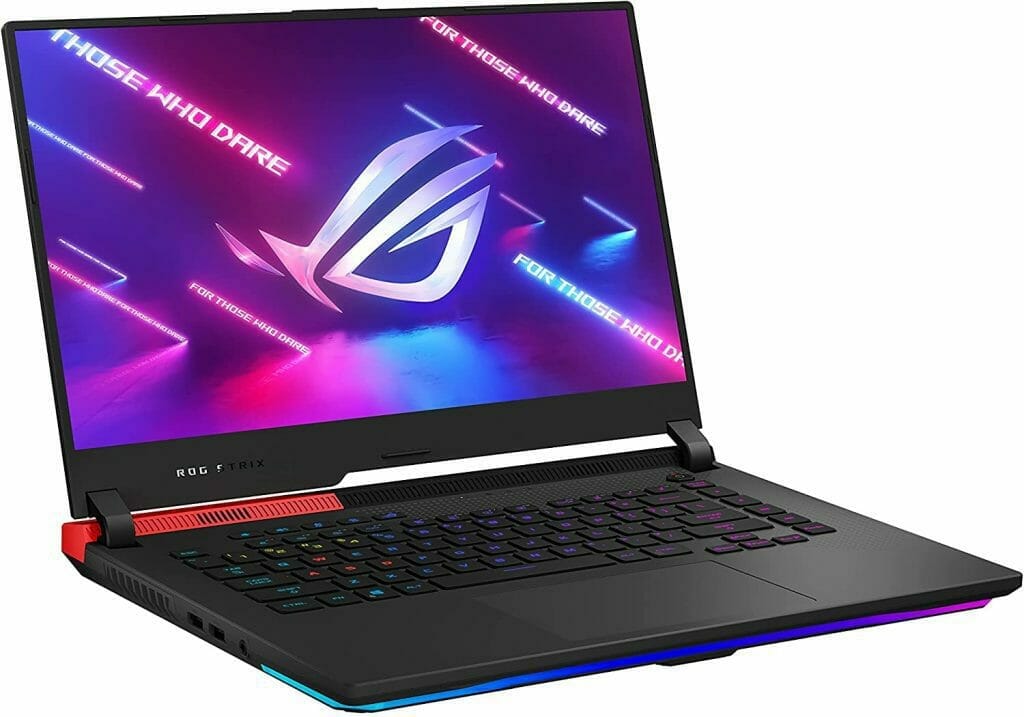 ASUS ROG Strix G15 G513QR-AS98 Review screen