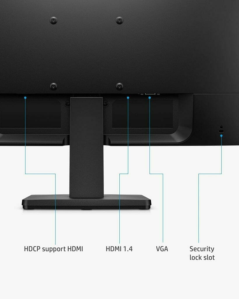 HP V223ve ports