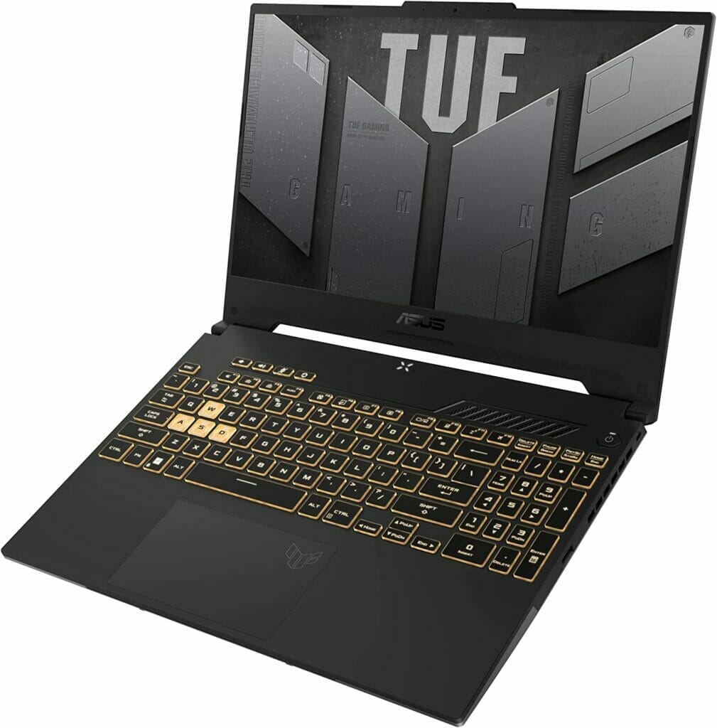 Asus TUF Gaming A15 Review (FA507RM-ES73, 2022) keyboard