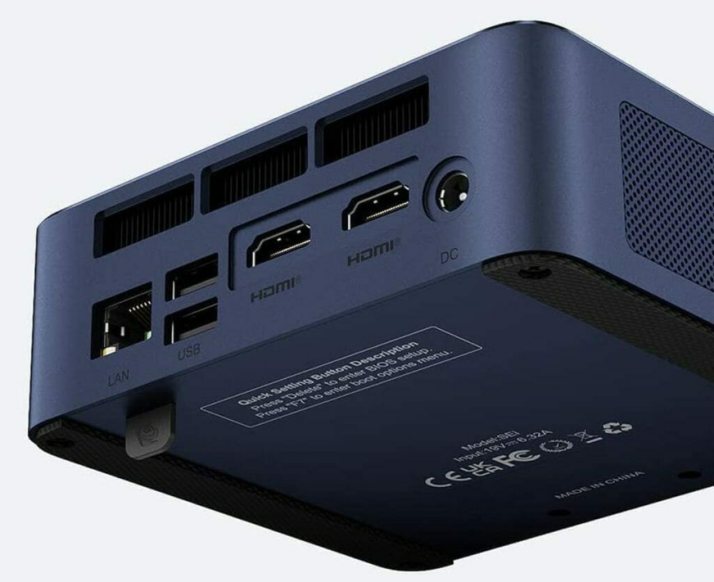 Beelink SEi12 Review ports