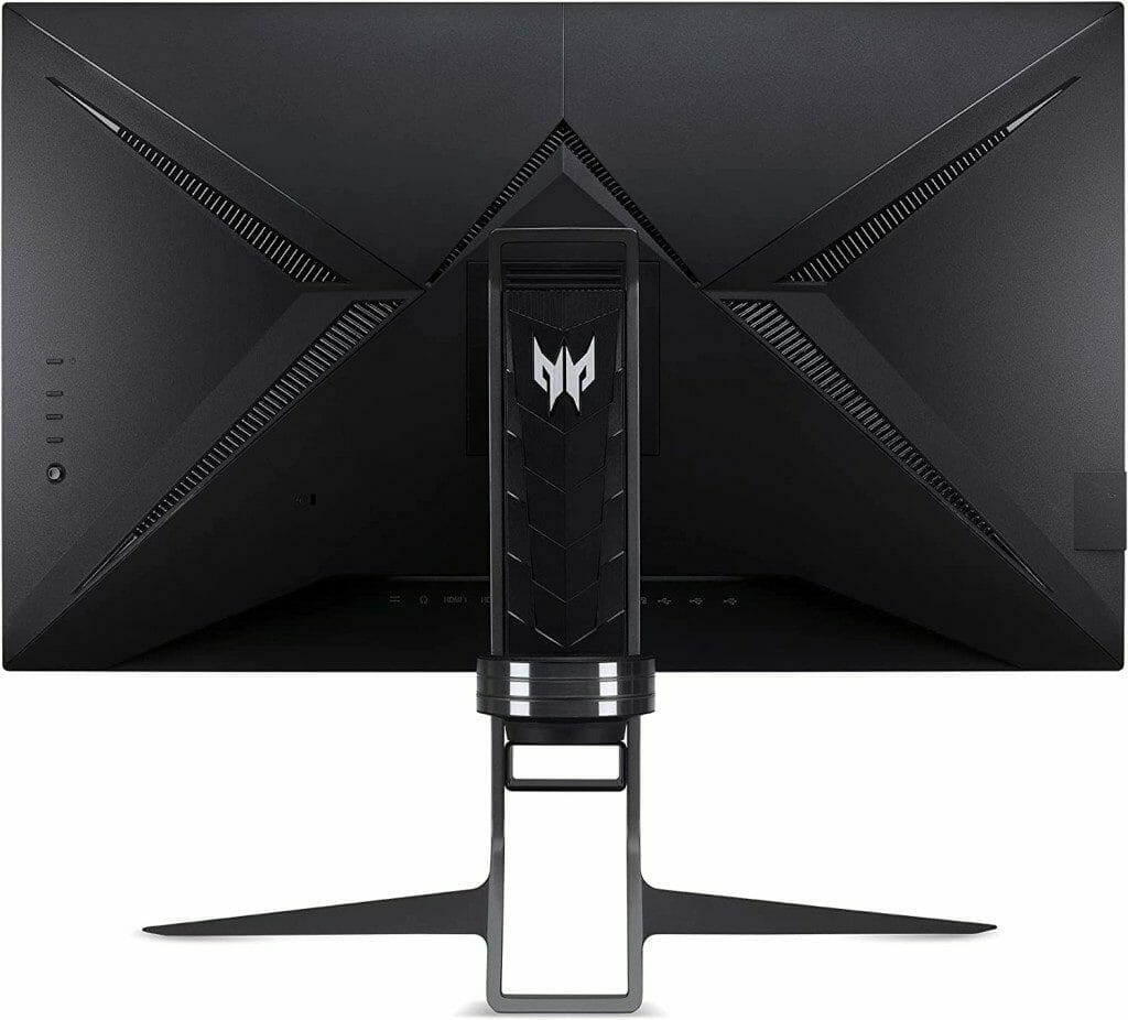 Acer Predator X32 FP back