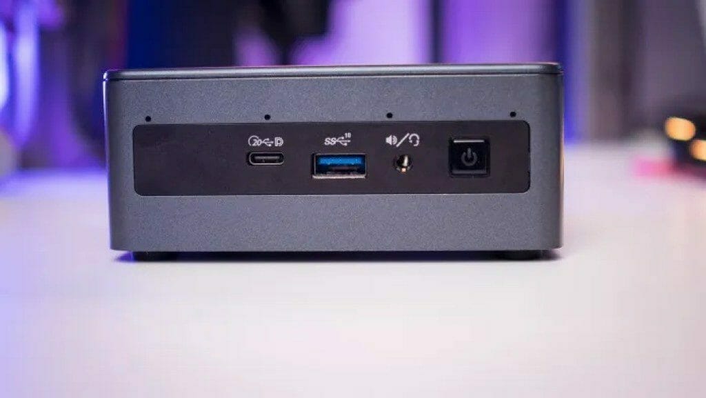 Geekom Mini IT11 review ports