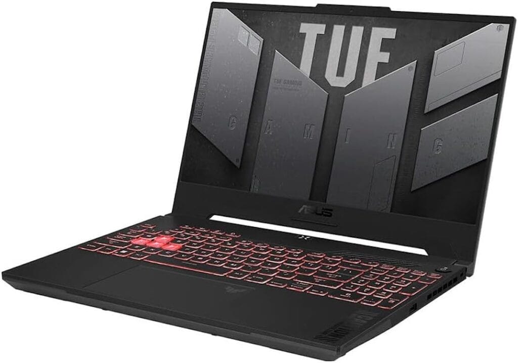 Asus TUF A15 FA507NV Review & Rating ports