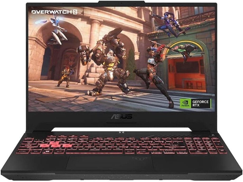 Asus TUF A15 FA507NV Review & Rating screen