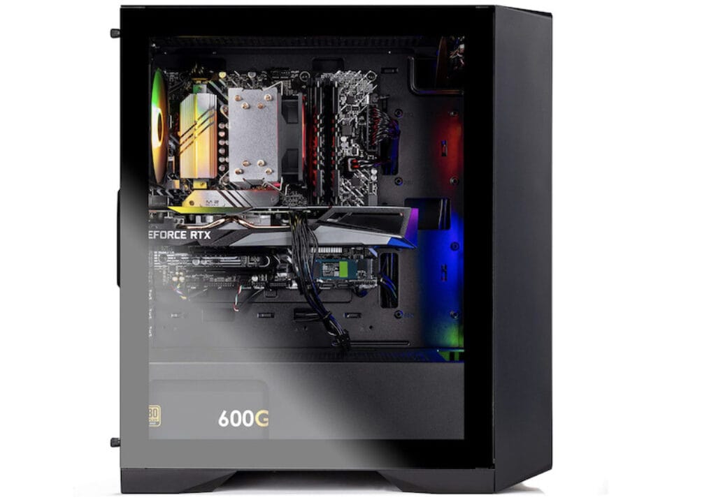 Skytech Nebula Gaming PC side