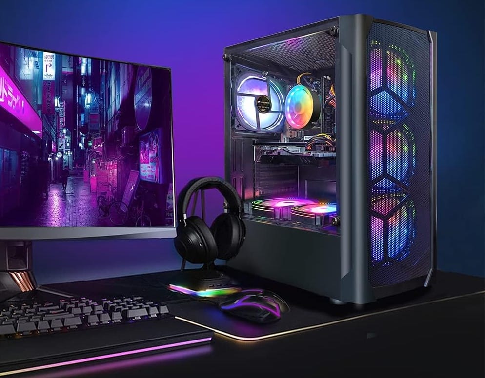 STGAubron Gaming Desktop front