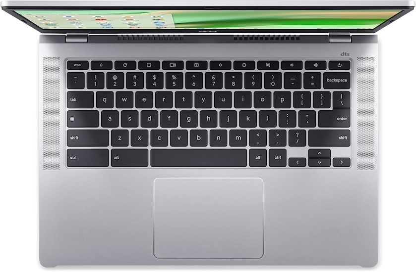 Acer Chromebook 314 CB314-4H-C2UW Review keyboard