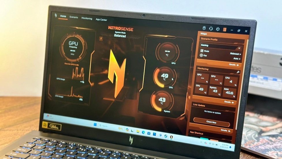 Acer Nitro V ANV15-51-51H9 Review gaming copy