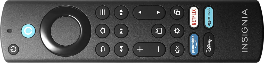 Insignia NS-75F501NA25 Review remote